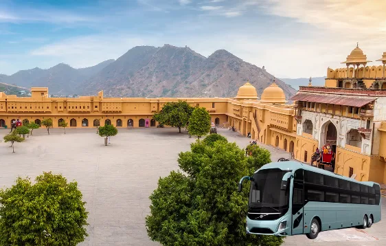 27 Seater Bus Rental in Jaipur