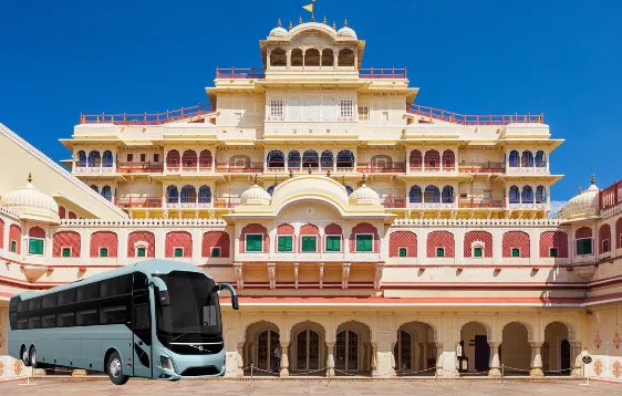18 Seater Bus Rental in Jaipur