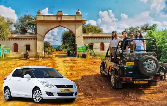 Udaipur to Sariska Taxi