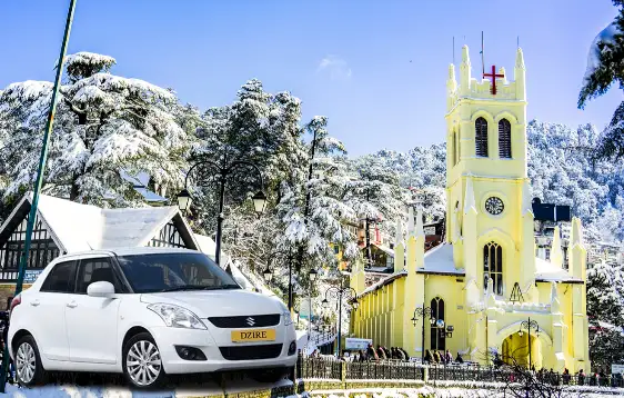 Agra to Shimla Taxi