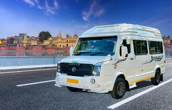 Ahmedabad to Ayodhya Tempo Traveller
