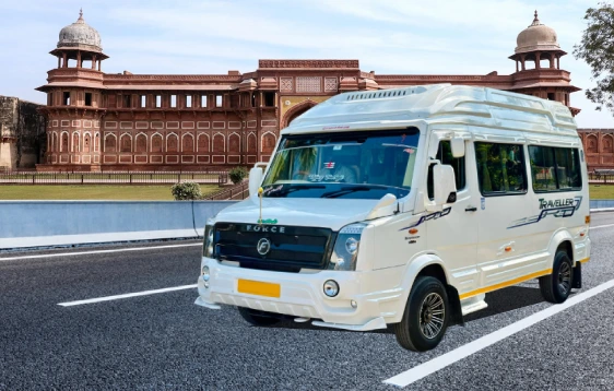 Delhi to Agra Tempo Traveller