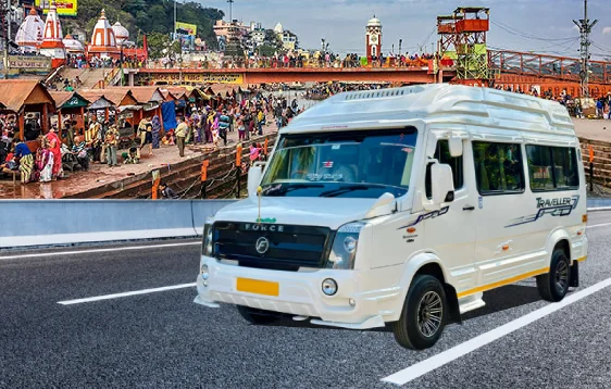 Delhi to Haridwar Tempo Traveller