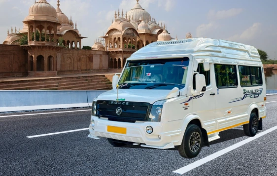 Delhi to Mathura Tempo Traveller