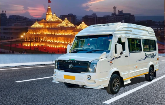 Hyderabad to Ayodhya Tempo Traveller
