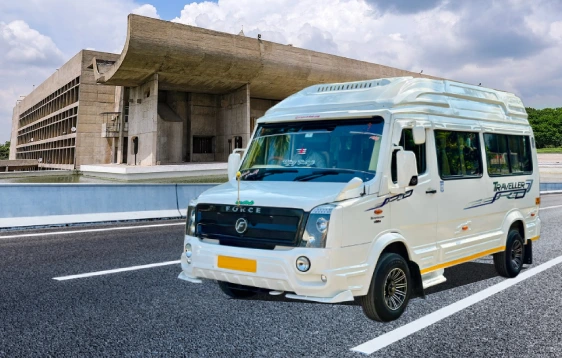 Jaipur to Chandigarh Tempo Traveller